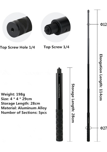 114 cm 1-2 M Ultra Uzun Karbon Fiber Görünmez Genişletilmiş Sürüm Selfie Sopa INSTA360 X3 /djı Actıon 3 /gopro 11 Kamera Aksesuarları (Yurt Dışından) indirimleri