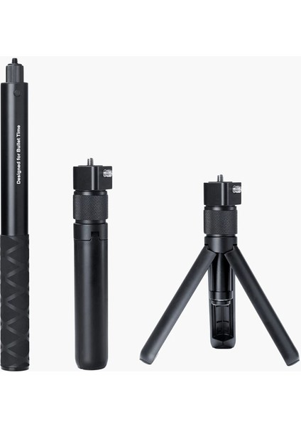 2'si 1 Arada 2'si 1 Arada Görünmez Selfie Çubuğu + Tripod INSTA360 One X3 X2 Rs Bullet Time El Tripod INSTA360 Için Görünmez Selfie Çubuğu (Yurt Dışından)