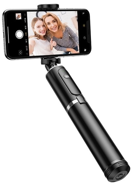 Şerit El Gimbal Sabitleyici Teleskopik Çubuk iPhone 12/samsung S21/XIAOMI Bluetooth Selfie Sopa Tripod Akıllı Telefon Için (Yurt Dışından)