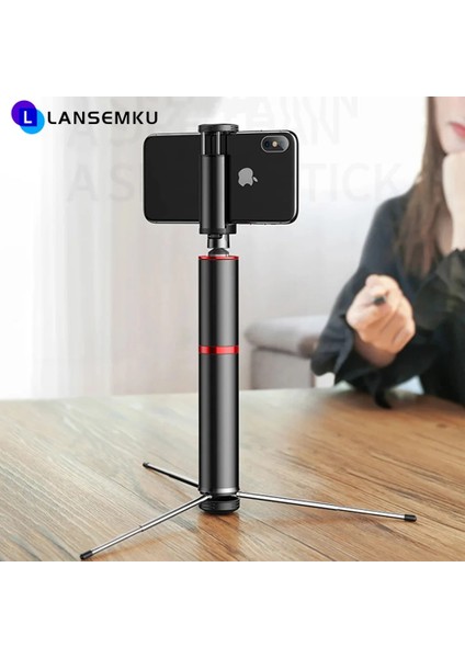 Şerit El Gimbal Sabitleyici Teleskopik Çubuk iPhone 12/samsung S21/XIAOMI Bluetooth Selfie Sopa Tripod Akıllı Telefon Için (Yurt Dışından) fiyatları