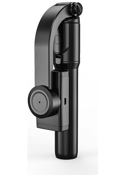 H5BLACK Paketi ile Tongdaytech Bluetooth Uyumlu Selfie Çubuğu Tripod Iphone Samsung Xiaomi Akıllı Telefon Için Sarsıntı Önleyici El Gimbal Sabitleyici (Yurt Dışından)