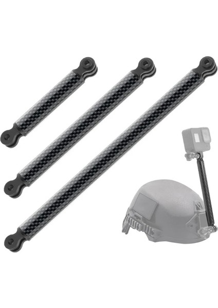 257MM Kask Uzatma Kolu Direği Selfie El Kavrama Dağı Tripod Adaptörü Karbon Fiber Çubuk ile Uyumlu Hero 9 8 7 6/ınsta 360 (Yurt Dışından) fırsatları