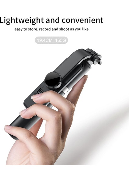 Siyah Sh 100 cm Beyaz/siyah Ayarlanabilir Selfie Çubuğu, Kablosuz Bluetooth Uyumlu ve Akıllı Telefon Canlı Fotoğraf Için Flaş (Yurt Dışından) modelleri