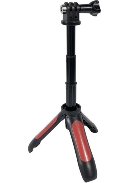 Kırmızı KX4A Tripod Gimbal Masaüstü Masa Üstü Basit Selfie Sopa Standı Katlanabilir Gopro-Hero 4/3/2/1 SJ4000 SJ5000 SJ6000 Sabitleyici (Yurt Dışından)