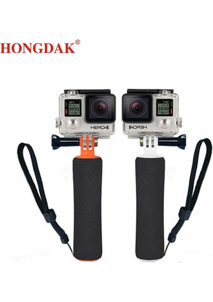 Beyaz Taşınabilir El Yüzen Kolu Kavrama Mini Tripod Monopod Dağı Gopro Hero5 Hero4 Oturumu Hero 5 4 3 + 3 2 1 Aksesuarları (Yurt Dışından) fırsatları
