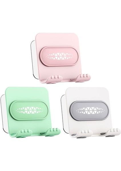 Metal Beyaz Evrensel Metal / Plastik Cep Telefonu Duvar Tutucu Standı Duvar Şarj Braketi Banyo Tuvalet IPhone Ipad Samsung Huawei Için (Yurt Dışından) fiyatları