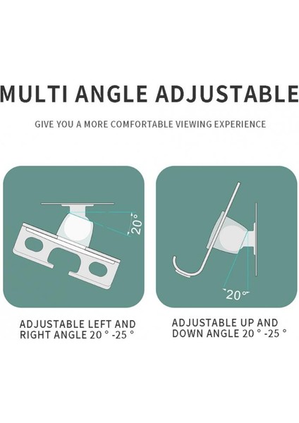 Metal Beyaz Evrensel Metal / Plastik Cep Telefonu Duvar Tutucu Standı Duvar Şarj Braketi Banyo Tuvalet IPhone Ipad Samsung Huawei Için (Yurt Dışından) indirimleri