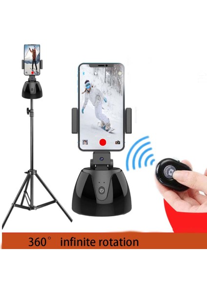 Otomatik Yüz Takibi Otomatik Akıllı Çekim 360° Selfie Çubuğu Akıllı Takip Gimbal Yapay Zeka Kompozisyonu Nesne Takip Robot Kamera (Yurt Dışından) fırsatları