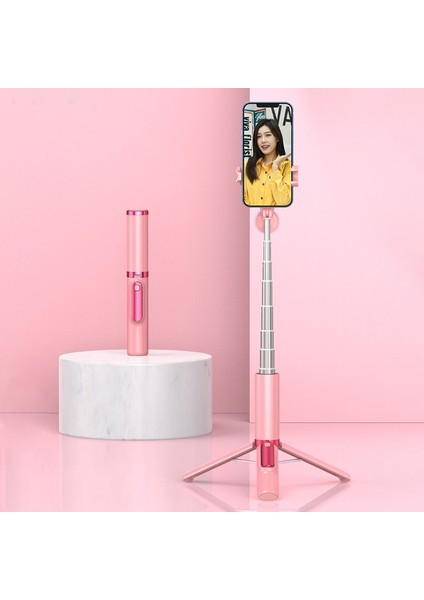KJY260-PEMBE Selfie Çubuğu Tripod, Kablosuz Uzaktan Kumandalı 82CM Katlanabilir Taşınabilir Uzatılabilir, Dolgu Işığı ile Telefon Standı Tutucu, Akıllı Telefon Için Yeni (Yurt Dışından) fırsatları