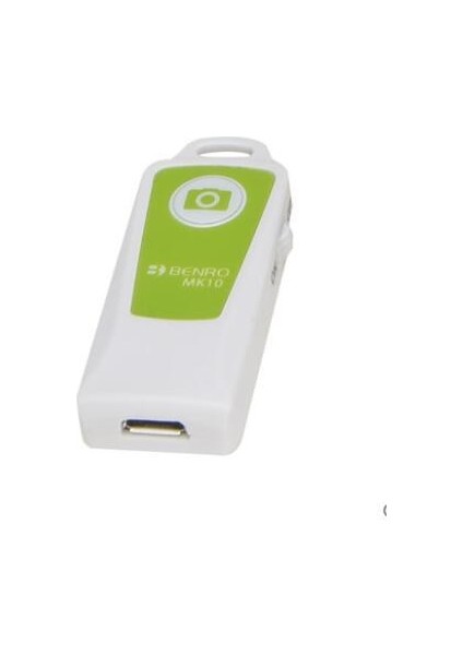 Bluetooth Beyaz Benro MK10 Taşınabilir Tripod Cep Telefonu Için Bluetooth Selfie Sopa Uzaktan Kumanda Telefon Çubuğu ile Huawei iPhone Android (Yurt Dışından)