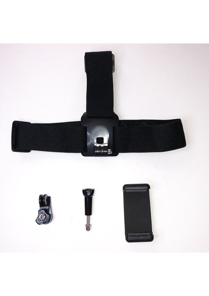 Standart Set Kamera Kafa Bandı Dağı Açık Video Çekim Aksesuarları iPhone Huawei Samsung Telefon Klip Xiaomi Gopro 8 9 Sjcam Sony (Yurt Dışından) fiyatları