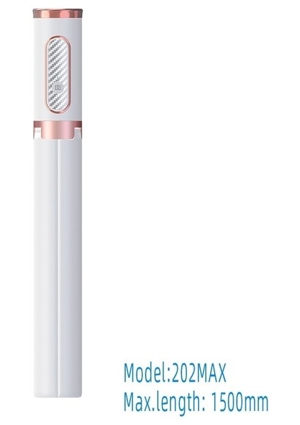 1-202MAX-GOLD-150CM 150CM/81CM Kablosuz Selfie Çubuğu Tripod Telefon Standı Tutucu Tripod Mobil Uzatılabilir Taşınabilir Alüminyum Alaşımlı Akıllı Telefon Için (Yurt Dışından)