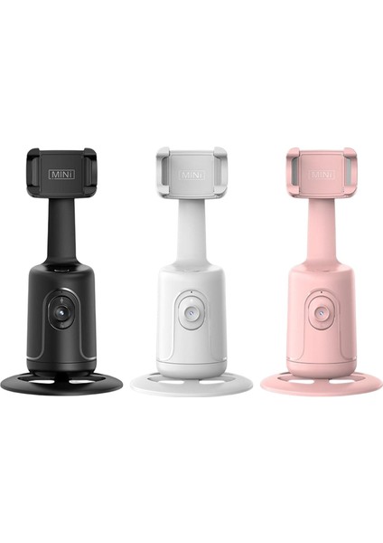 Siyah 360 Rotasyon Gimbal Sabitleyici Taşınabilir Tripod Eylem Uzatılabilir Otomatik Yüz Takip Tripod Canlı Fotoğrafçılık Için Akıllı Telefon (Yurt Dışından)