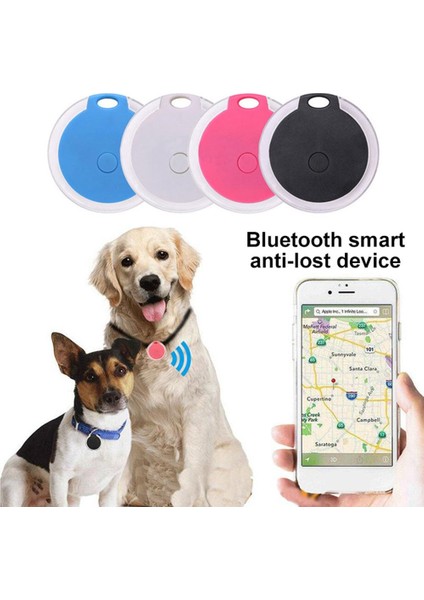 Mavi Anti-Kayıp Selfie Çubukları Akıllı Bulucu Bluetooth 4.0 Gps Bulucu Çocuk Evcil Hayvan Cüzdanı Takip Cihazı Alarm Блютуз Адаптер Блютуз Передатчик (Yurt Dışından)