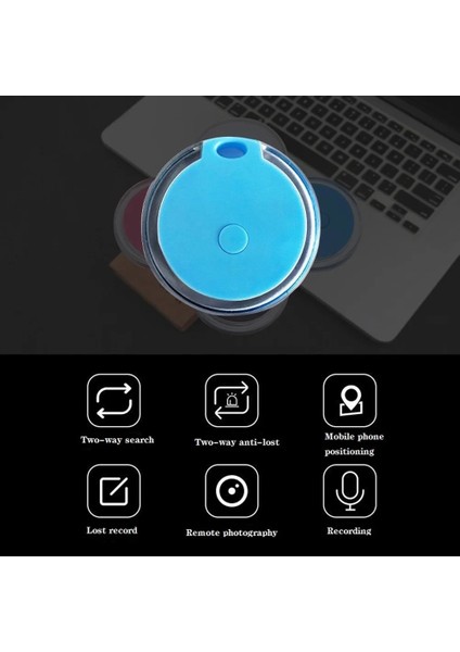 Mavi Anti-Kayıp Selfie Çubukları Akıllı Bulucu Bluetooth 4.0 Gps Bulucu Çocuk Evcil Hayvan Cüzdanı Takip Cihazı Alarm Блютуз Адаптер Блютуз Передатчик (Yurt Dışından)