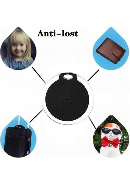 Mavi Anti-Kayıp Selfie Çubukları Akıllı Bulucu Bluetooth 4.0 Gps Bulucu Çocuk Evcil Hayvan Cüzdanı Takip Cihazı Alarm Блютуз Адаптер Блютуз Передатчик (Yurt Dışından)