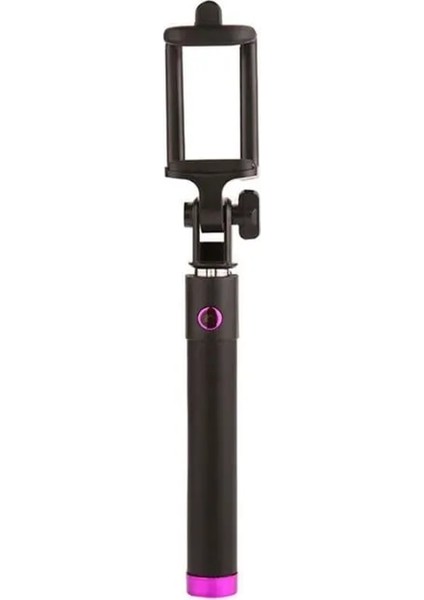 Gül Kırmızı Kablosuz Bluetooth Selfie Çubuk Tripod iPhone Huawei Samsung Android Mobil Monopod Selfie Çubuk Deklanşör Için Uzaktan Kumanda ile (Yurt Dışından)