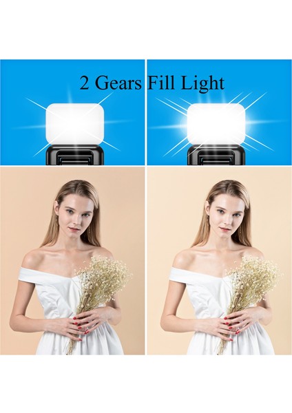 Dolgu Işığı ile 1,67M Bluetooth Özellikli Selfie Çubuğu Canlı Yayın Yayını (Yurt Dışından) fırsatları