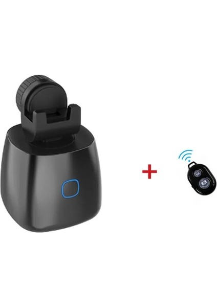Siyah Uzaktan Capture Genıe Akıllı Takip Selfie Çubuğu 360° Döndürme Otomatik Yüz Nesne Takibi Telefon Kamera Fotoğraf Vlog Canlı Için Tripod Tutucu (Yurt Dışından)
