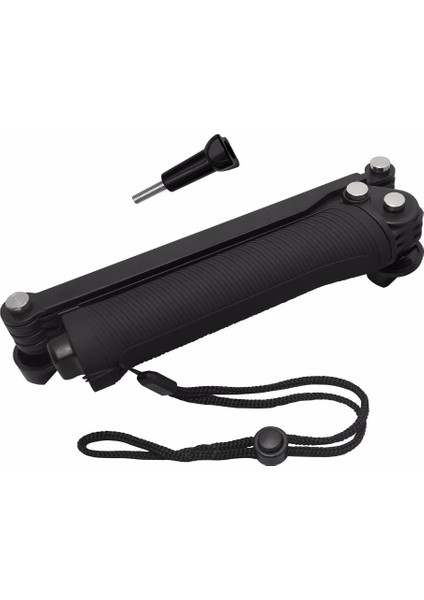 Akaso El Tripod Selfie Çubuğu 3'ü 1 Arada Uzatılabilir Monopod Selfie Çubuğu Tripod iPhone 8 Samsung Için Akaso Spor Kamera Için (Yurt Dışından)