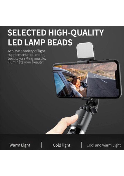 Stil 03 Roreta 2022 Yeni Bluetooth Katlanabilir Kablosuz Selfie Sopa Monopod Deklanşör Dolgu Işığı Tripod iPhone Android Telefon Için (Yurt Dışından) fırsatları