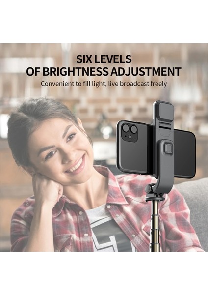 Stil 03 Roreta 2022 Yeni Bluetooth Katlanabilir Kablosuz Selfie Sopa Monopod Deklanşör Dolgu Işığı Tripod iPhone Android Telefon Için (Yurt Dışından) indirimleri