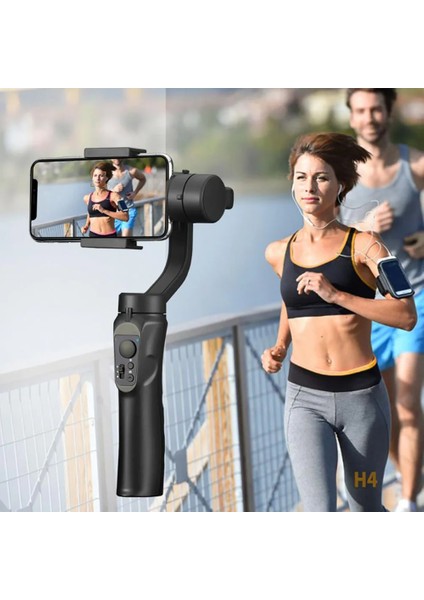 H5 Pembe Telefonlar Sabitleyici 3 Eksenli El Ptz Akıllı Telefon Bluetooth Sabitleyici Gimbal Gopro Kamera Tripod Için Xiaomi Samsung IPhone 11 (Yurt Dışından) modelleri