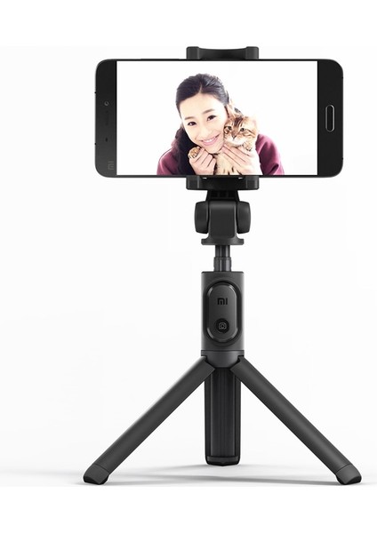Siyah Kablo ile Xiaomi Mi Tripod Selfie Çubuğu Kablosuz Akıllı Uzaktan Kumanda Cep Telefonları Için Taşınabilir Monopod Uzatılabilir El Tutucu (Yurt Dışından) indirimleri