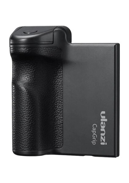 Siyah Ulanzı Capgrip Kablosuz Bluetooth Akıllı Telefon Kamera Yardımcısı Cep Telefonu Sabitleyici Kolu Braketi Deklanşör 1/4 Vida (Yurt Dışından)
