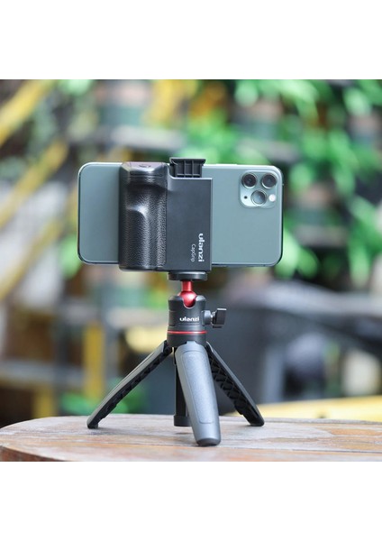 Siyah Ulanzı Capgrip Kablosuz Bluetooth Akıllı Telefon Kamera Yardımcısı Cep Telefonu Sabitleyici Kolu Braketi Deklanşör 1/4 Vida (Yurt Dışından) modelleri
