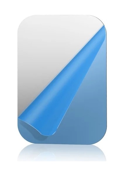 Sadece 1 Adet Plaka Manyetik Pano Araç Telefonu Tutucu Mini Evrensel Standı iPhone Samsung Xiaomi Için Metal Mıknatıs Gps Araca Monte Tutucu Duvar Için (Yurt Dışından)