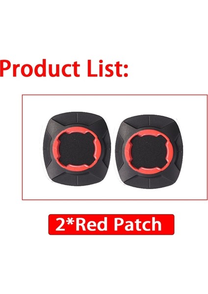 2 Kırmızı Yama Telefon Braketi Mtb Bisiklet Scooter Için Motosiklet Navigasyon Bisiklet Tutucu Xiaomi iPhone Için 360 ° Dönebilen Güvenlik Kilidi Braketi (Yurt Dışından)