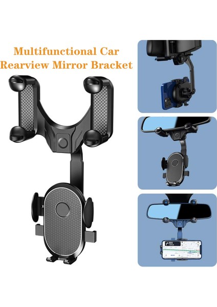 Tip A Olaf 360 Araç Dikiz Aynası Telefon Desteği Montaj Telefonu ve Gps Tutucu Evrensel Dönen Ayarlanabilir Cep Telefonu Araç Tutucu (Yurt Dışından) fiyatları