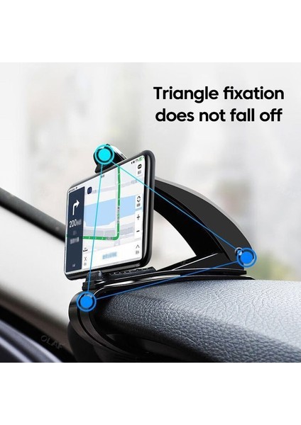B Araç Telefonu Tutucu Evrensel Dashboard Cep Telefonu Montaj Gps Navigasyon Taşınabilir Araç Cep Telefonu Desteği iPhone Samsung Xiaomi Için (Yurt Dışından) modelleri