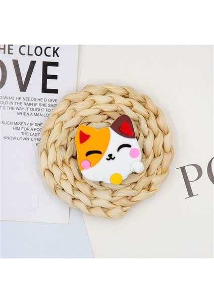 18 Lüks Sevimli Karikatür Hayvan Desteği Cep Telefonu Uzatma Çerçevesi Parmak Braketi Tavşan Panda Evrensel Katlama Cep Telefonu Braketi (Yurt Dışından)