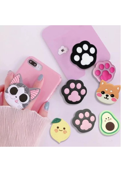 18 Lüks Sevimli Karikatür Hayvan Desteği Cep Telefonu Uzatma Çerçevesi Parmak Braketi Tavşan Panda Evrensel Katlama Cep Telefonu Braketi (Yurt Dışından) fiyatları