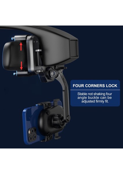 Tip B Olaf 360° Araç Desteği Için Telefon Tutucu Dikiz Aynası Montajlı Telefon ve Gps Tutucu Evrensel Dönen Ayarlanabilir Araç Telefonu Tutucu (Yurt Dışından) modelleri