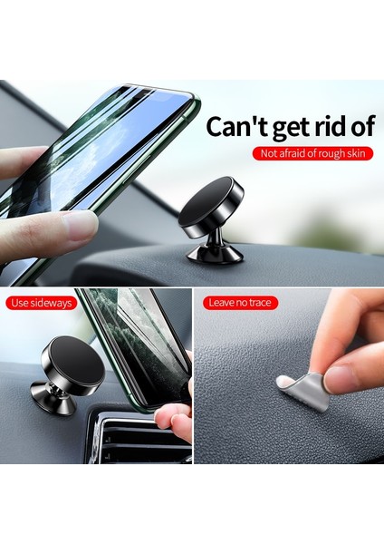 Siyah Dashboard Joyroom Manyetik Araç Telefonu Tutucu iPhone Samsung Xiaomi Huawei Için Standı Evrensel Mıknatıs Hava Firar Dağı Cep Cep Telefonu (Yurt Dışından) indirimleri