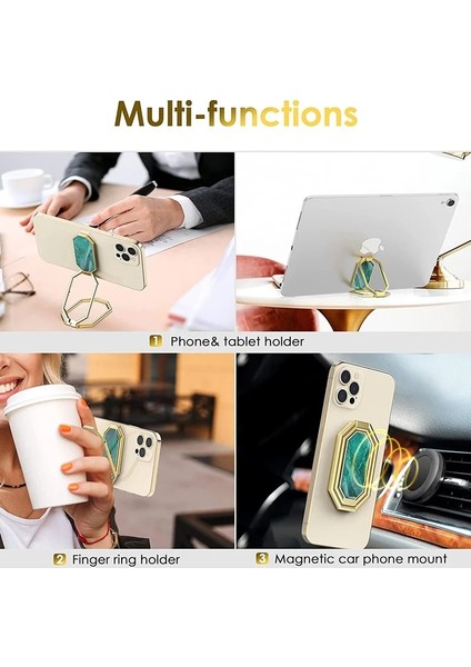 Altın Metal Telefon Zil Tutucu Parmak Kickstand 360 Dönme Geri Kavrama iPhone iPad Akıllı Telefonlar Tabletler Için Katlanabilir Masa Telefonu Standı (Yurt Dışından) fırsatları