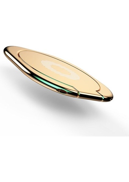 Altın Parmak Yüzük Tutucu Manyetik Telefon Tutucu Pocophone F1 Doogee Lüks Dönebilen Parmak Yüzük Cep Telefonu Tutucu Standı Kavrama (Yurt Dışından)