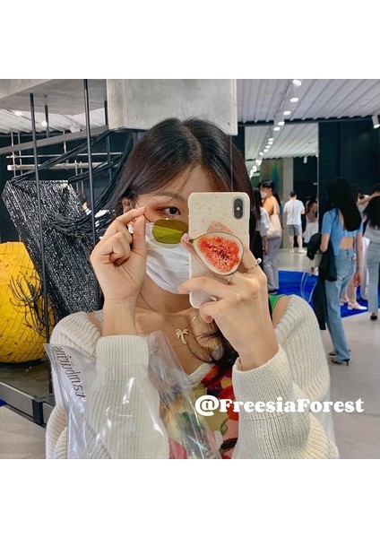 M186 Incir Parlak Simülasyon Meyve Hindistan Cevizi Limon Incir Genişletilebilir Telefon Griptok Tutucu Kavrama Parmak Yüzük Desteği Katlanır Soket Tutucu (Yurt Dışından) modelleri