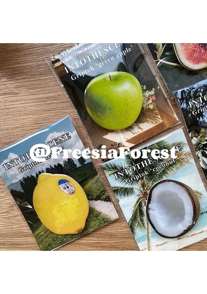 M186 Incir Parlak Simülasyon Meyve Hindistan Cevizi Limon Incir Genişletilebilir Telefon Griptok Tutucu Kavrama Parmak Yüzük Desteği Katlanır Soket Tutucu (Yurt Dışından) indirimleri