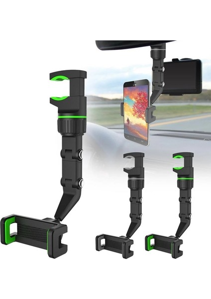 Eski Siyah Dikiz Aynası Araç Telefonu Standı Çok Fonksiyonlu 360 Dönebilen Oto Koltuk Asılı Klip Braketi Araba Desteği Için Cep Telefonu Tutucu (Yurt Dışından) indirimleri
