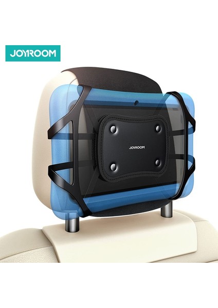 Orange Joyroom Yükseltilmiş Araba Kafalık Tablet Tutucu, 360° Açı Ayarlanabilir Yumuşak Silikon Tablet Tutucu Dağı Çocuklar Için Araba Arka Koltuk (Yurt Dışından)