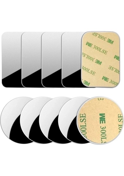 1 Adet Gümüş 30X30 Manyetik Metal Plaka Etiket Yüzükler Araç Telefonu Tutucu Evrensel Sac Demir Disk Etiket Montaj Cep Telefonu Tutucu Mıknatıs Standı (Yurt Dışından) fırsatları