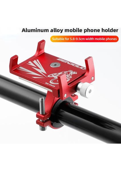 Beyaz Alüminyum Alaşımlı Cep Telefonu Tutucu Mtb Dağ Bisikleti Telefon Standı Darbeye Dayanıklı Sabit Navigasyon Braketi Bisiklet Aksesuarları (Yurt Dışından) modelleri