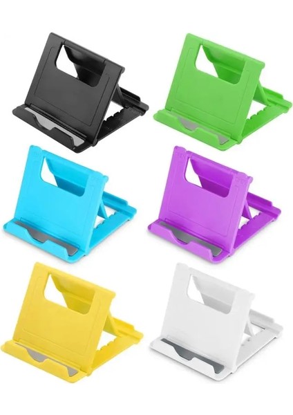 Gümüş Evrensel Telefon Standı Katlanabilir Taşınabilir Tutucu iPhone 13 Xiaomi Huawei Samsung Cep Telefonu Ayarlanabilir Masaüstü Stand Braketi (Yurt Dışından) modelleri