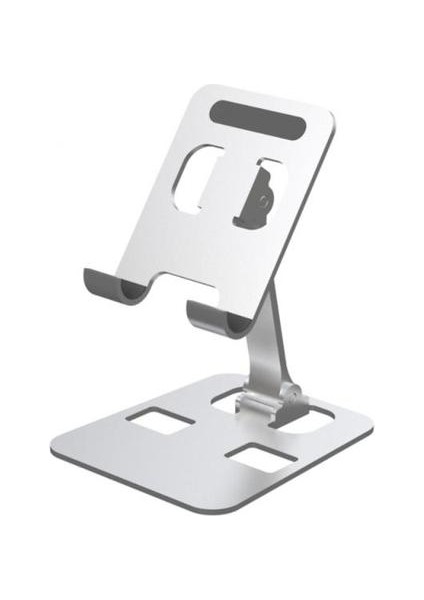Metal Support2 Cmaos Metal Masaüstü Tablet Tutucu Masa Hücresi Katlanabilir Uzatın Destek Masası Cep Telefonu Tutucu iPhone iPad Ayarlanabilir Standı (Yurt Dışından)