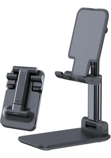 Metal Support2 Cmaos Metal Masaüstü Tablet Tutucu Masa Hücresi Katlanabilir Uzatın Destek Masası Cep Telefonu Tutucu iPhone iPad Ayarlanabilir Standı (Yurt Dışından) modelleri