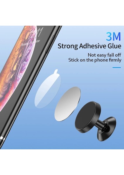 1 Adet Şerit 35X45MM Manyetik Yama Cep Telefonu Mıknatıs Kılavuzu Mıknatıs Aksesuarları Cep Telefon Tutucu Manyetik Destek Manyetik Levha (Yurt Dışından) modelleri